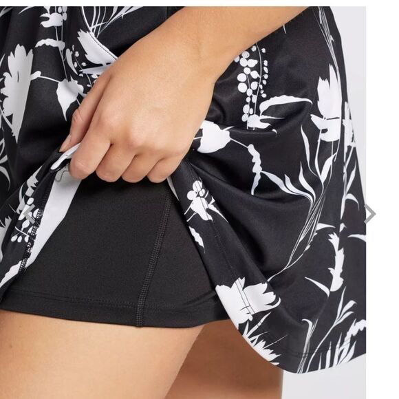 Lady  Hagen cocktail hour 16"  floral Golf  Flounce Skort Skirt Sz XS NWT - Picture 9 of 9